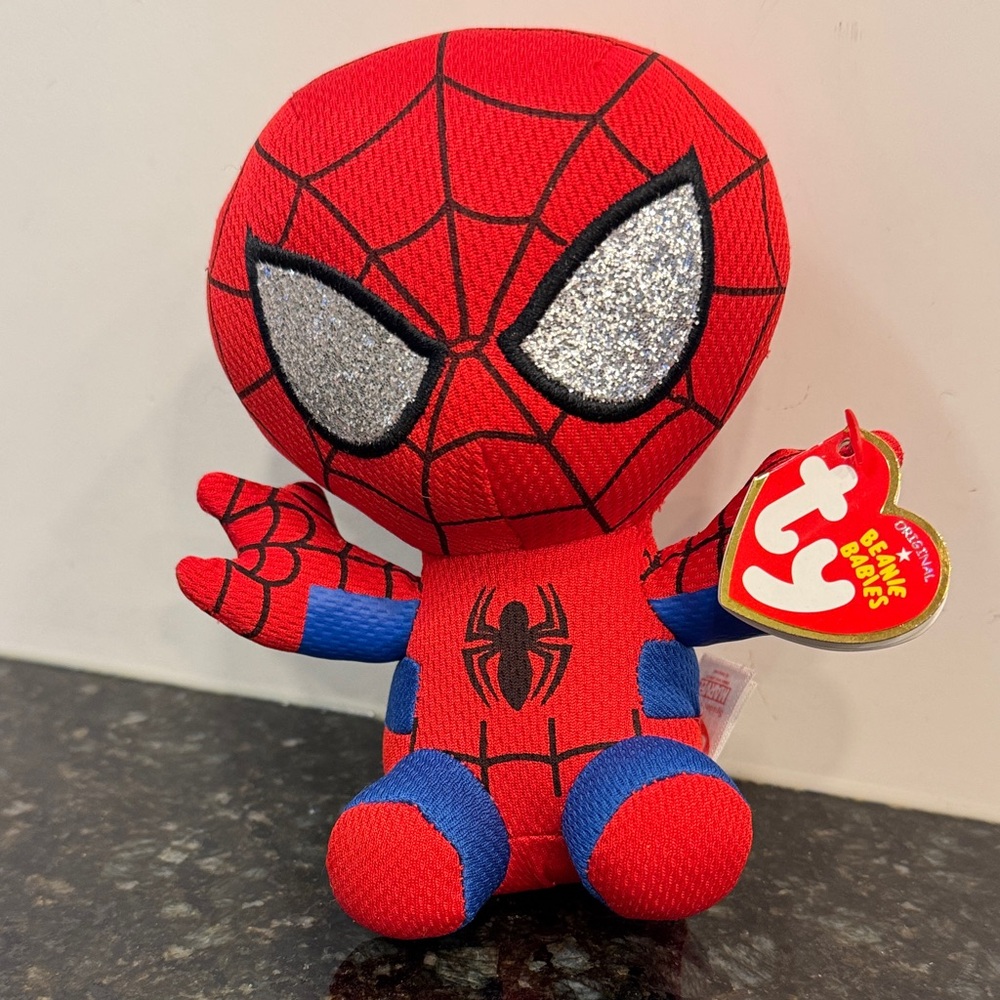 Ty Beanie Baby “Spider-Man” from Marvel Spider-Man (6 inch)